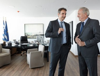 Συνάντηση Δ. Αβραμόπουλου και Κ. Μητσοτάκη - Το προσφυγικό στο επίκεντρο